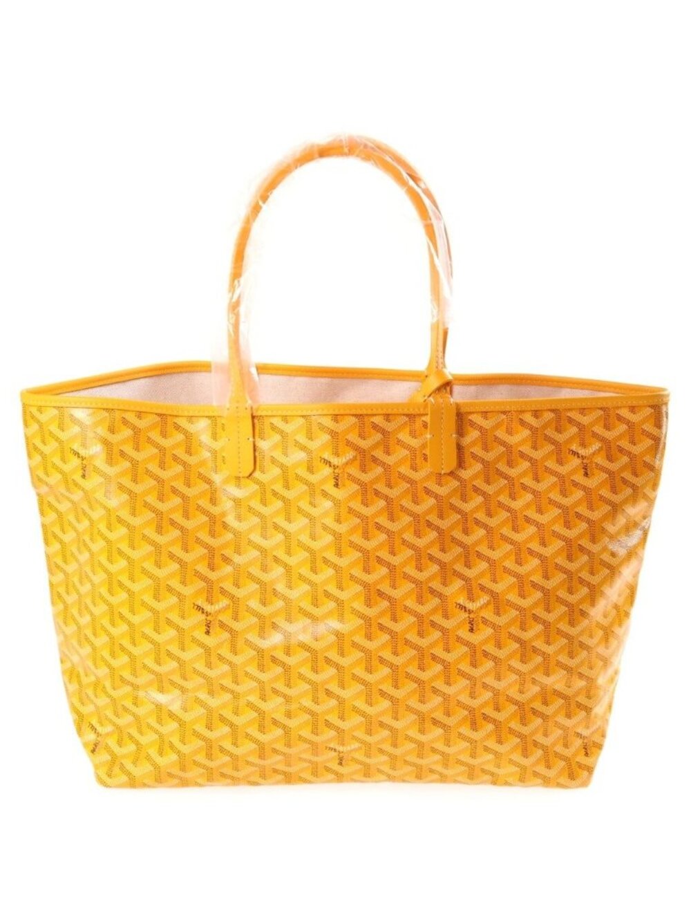 Goyard Saint Louis PM Tote Bag Yellow Leather